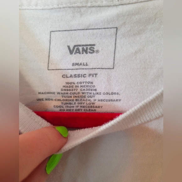🌙💀Vans Size Mens S Skate T-Shirt - Picture 4 of 6